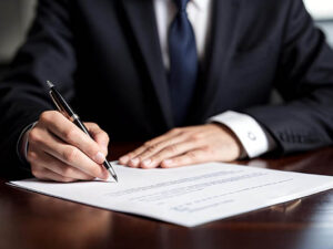 Oświadczenie papierowe